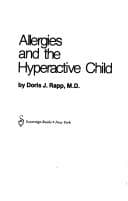 Tapa de Allergies and the hyperactive child