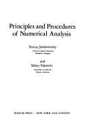 Tapa de Principles and procedures of numerical analysis