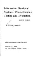 Tapa de Information retrieval systems