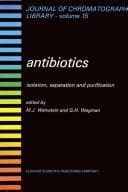 Tapa de Antibiotics, isolation, separation, and purification
