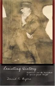 Tapa de Resisting History