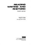 Tapa de Reading, writing, and rhetoric