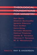 Tapa de Theological foundations for ministry