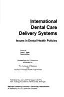 Tapa de International dental care delivery systems