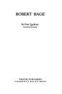 Tapa de Robert Bage