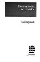 Tapa de Development economics