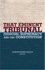 Tapa de That Eminent Tribunal