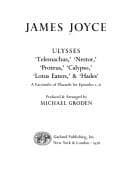 Tapa de Ulysses, 'Telemachus,''Nestor,' 'Proteus,' 'Calypso,' 'Lotus eaters,' & 'Hades'