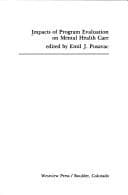 Tapa de Impacts of program evaluation on mental health care