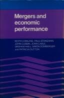 Tapa de Mergers and economic performance