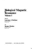 Tapa de Biological magnetic resonance