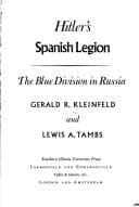 Tapa de Hitler's Spanish Legion