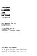 Tapa de Auditing concepts and methods