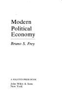 Tapa de Modern political economy