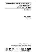 Tapa de Construction planning, equipment, and methods