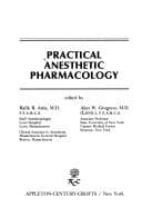 Tapa de Practical anesthetic pharmacology