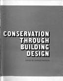 Tapa de Energy conservation through building design
