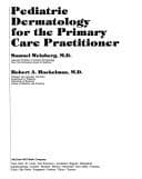 Tapa de Pediatric dermatology for the primary care practitioner