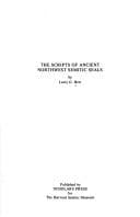 Tapa de The scripts of ancient Northwest Semitic seals