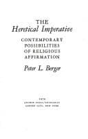 Tapa de The heretical imperative