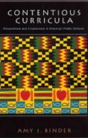 Tapa de Contentious Curricula