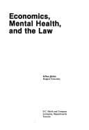 Tapa de Economics, mental health, and the law