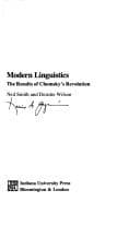 Tapa de Modern linguistics