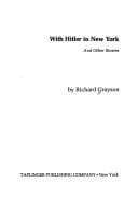 Tapa de With Hitler in New York and other stories