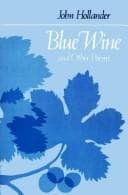 Tapa de Blue wine and other poems
