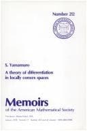 Tapa de A theory of differentiation in locally convex spaces