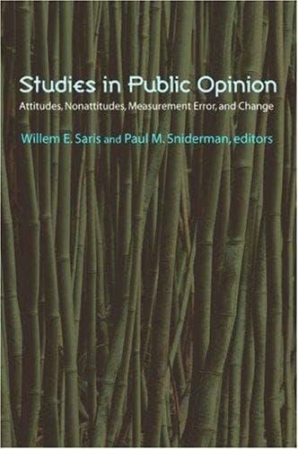 Tapa de Studies in public opinion