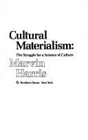Tapa de Cultural materialism