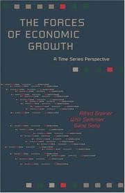 Tapa de The forces of economic growth