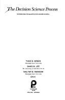 Tapa de The Decision science process