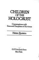 Tapa de Children of the Holocaust