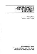 Tapa de Macro models for developing countries