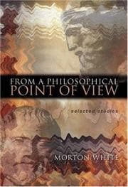 Tapa de From a philosophical point of view