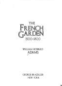 Tapa de The French garden, 1500-1800