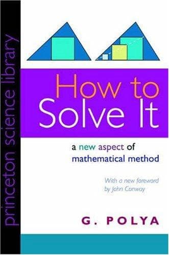 Tapa de How to Solve It