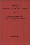 Tapa de On the mixed problem for a hyperbolic equation