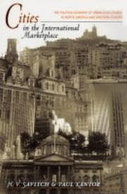 Tapa de Cities in the International Marketplace