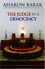 Tapa de The judge in a democracy