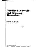 Tapa de Traditional marriage and emerging alternatives