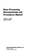 Tapa de Data processing documentation and procedures manual