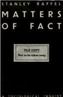Tapa de Matters of fact