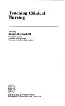 Tapa de Teaching clinical nursing