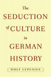 Tapa de The seduction of culture in German history