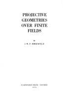 Tapa de Projective geometries over finite fields