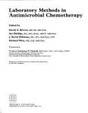 Tapa de Laboratory methods in antimicrobial chemotherapy