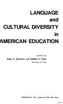 Tapa de Language and cultural diversity in American education